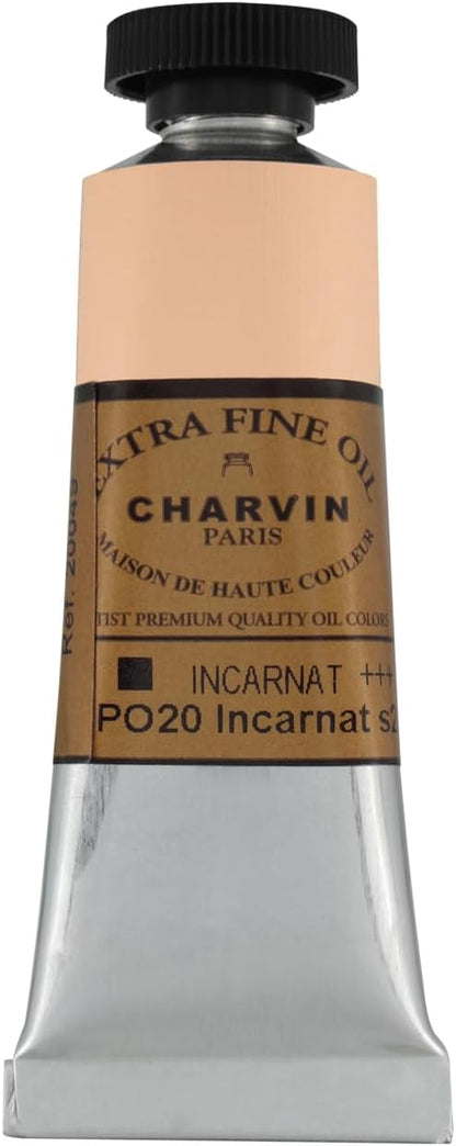 Charvin Extra Fine Oil Paint, Incarnat 20 ml - Image 2