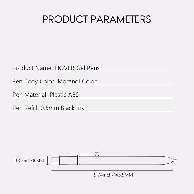 FIOVER Gel Pens - Image 8