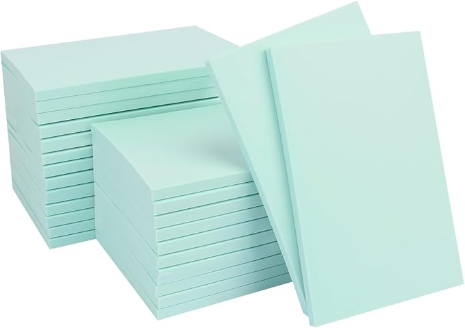 25 Pcs 4"x6" Rubber Carving Blocks, Linoleum Blocks, Stamp Carving Blocks by KUKLIPJIM