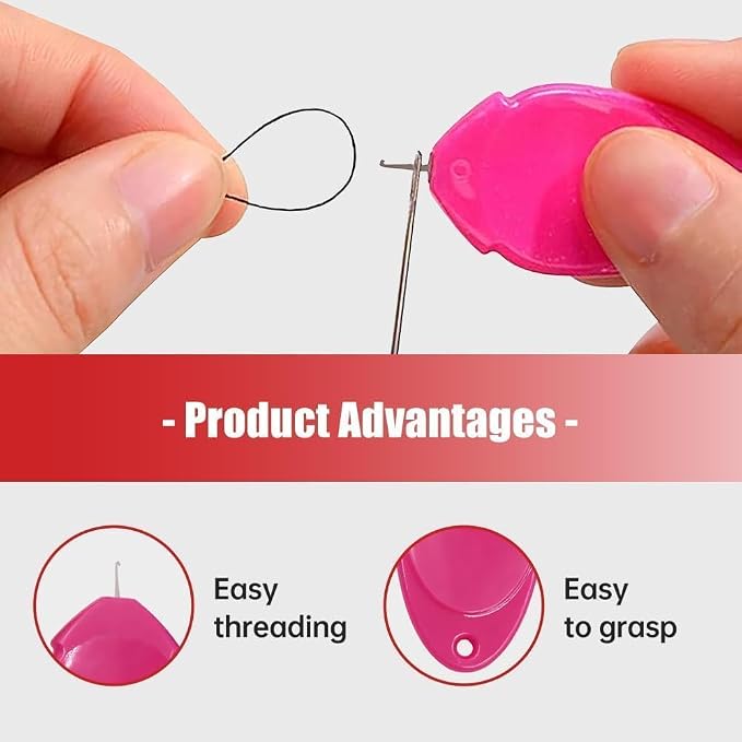 Sewing Machine Needle Threader, 2024 New Plastic Needle Threaders, Simple - Image 4