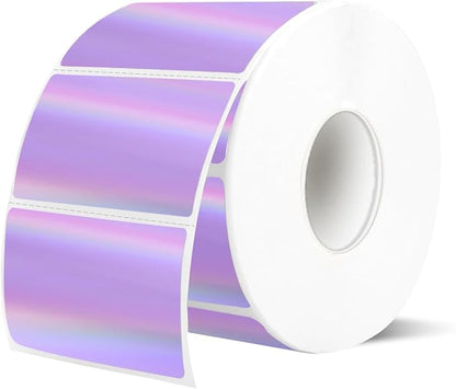 2.25"x1.25" Direct Thermal Labels, Holographic Thermal Printer Labels by Unknown