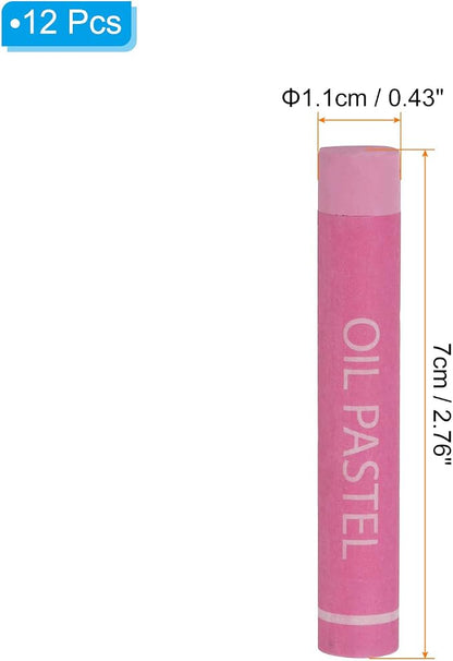 PATIKIL Pink Oil Pastels - Image 2