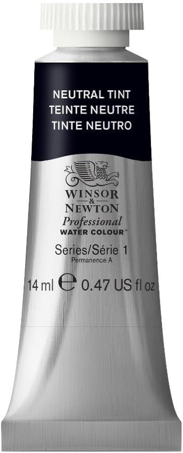 Winsor & Newton Professional Watercolor, 14ml Tube, Neutral Tint by WinsorNewton