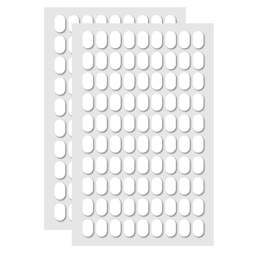 180 Pcs Sticky Tack Poster Stickers, Double Sided Sticky Round Clear Stickers by Unknown