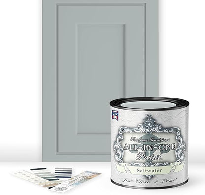 ALL-IN-ONE Paint, Durable cabinet and furniture paint. Built in primer and top by HeirloomTraditionsPaint