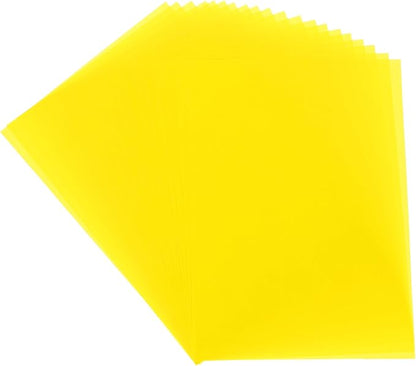 MECCANIXITY Colored Vellum Paper, 40 Sheet Yellow Transparency 11.7 x 8.2 by MECCANIXITY
