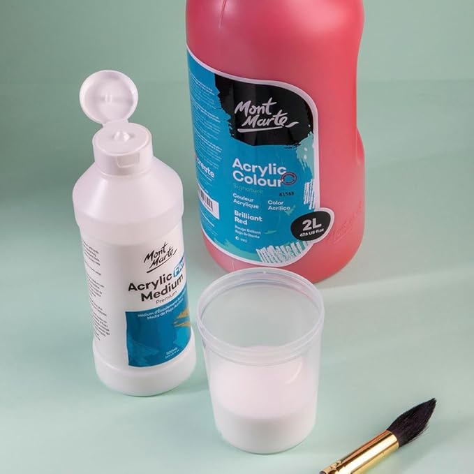 Mont Marte Premium Acrylic Flow Medium 16.9oz - Image 4