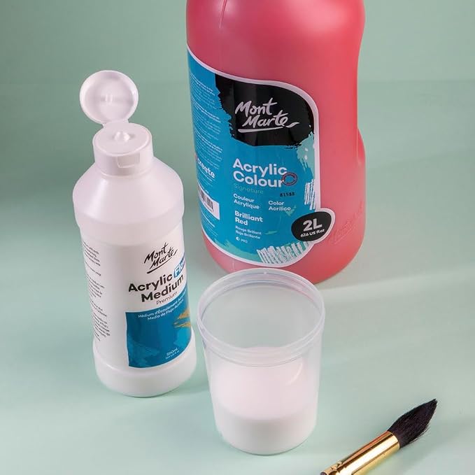 Mont Marte Premium Acrylic Flow Medium 16.9oz - Image 4