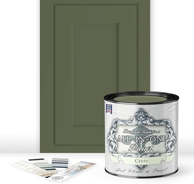 ALL-IN-ONE Paint, Durable cabinet and furniture paint. Built in primer and top by HeirloomTraditionsPaint