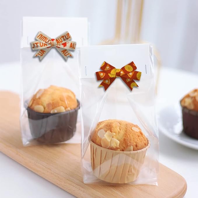 4 PCS Thanksgiving Fall Ribbons Pumpkin Leaves Printed Grosgrain Ribbons White - Image 4
