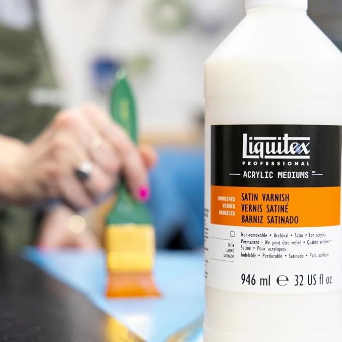 Liquitex Professional Satin Varnish - Image 3