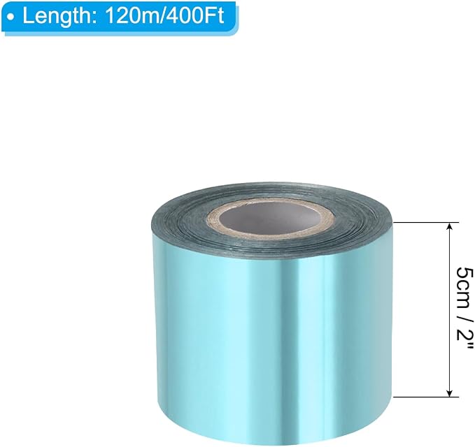PATIKIL 2"x400Ft Hot Stamping Foil Paper, Heat Transfer Hot Stamping Paper Foil - Image 2
