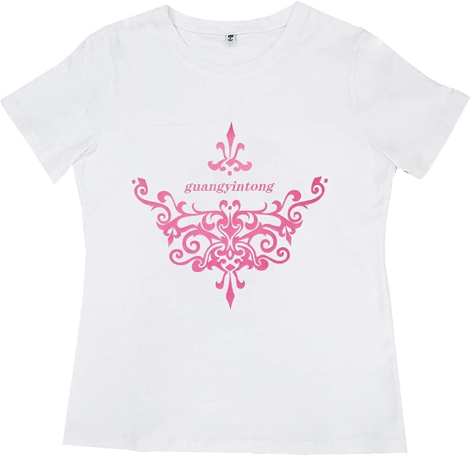Guangyintong Heat Transfer Vinyl Pink HTV Rolls, Matte Surface HTV - Image 5
