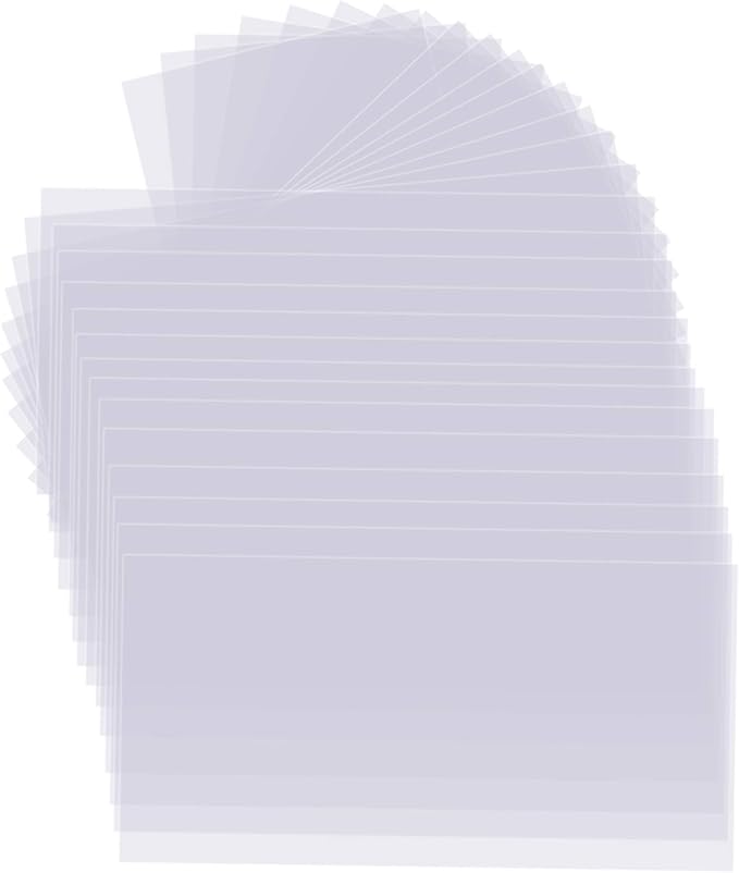 30 PCS Clear Blank Stencil Sheets 12 x 24 Inches, 6 mil Blank Mylar Templates by KOHAND