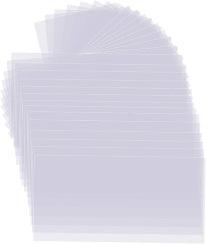30 PCS Clear Blank Stencil Sheets 12 x 24 Inches, 6 mil Blank Mylar Templates by KOHAND