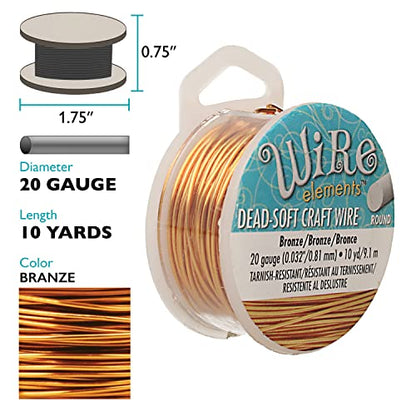 The Beadsmith Wire Elements Craft Wire – Tarnish Resistant, Soft Temper - Image 4