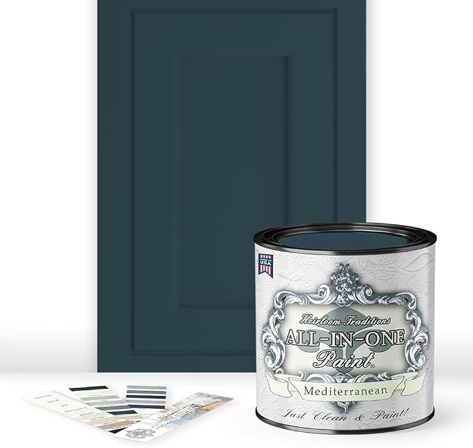 ALL-IN-ONE Paint, Durable cabinet and furniture paint. Built in primer and top by HeirloomTraditionsPaint
