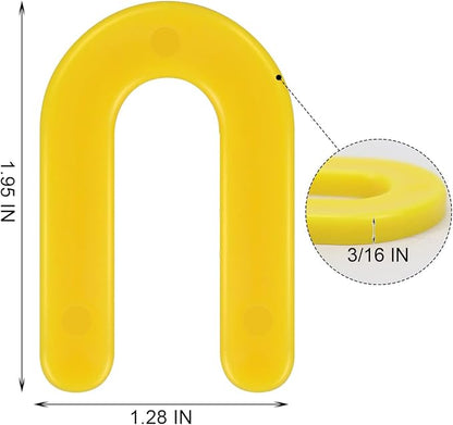 DGSL Tile Leveling System Tile Spacers 3/16 Inch, 300 pieces Horseshoe Shim U - Image 2
