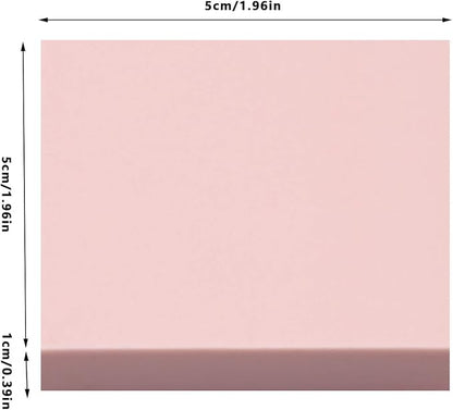 8 Pcs 2"x2" Pink Rubber Carving Blocks - Image 6