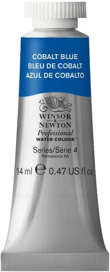 Winsor & Newton Professional Water Colour Paint, 0.47-oz Tube, Cobalt Blue by WinsorNewton