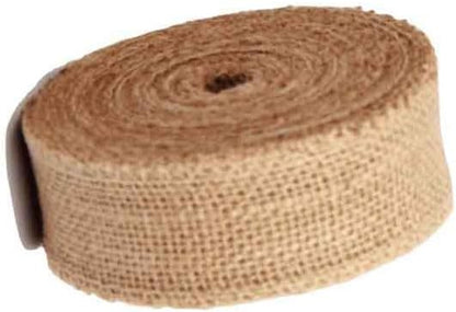 AAYU 3-Pack Burlap Ribbon 90' in Total | 1 1/2" x 10 Yards | Natural Jute | - Image 4