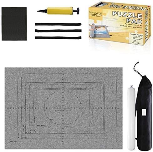 Puzzle Saver with Lid 1000 1500 Pieces Puzzles Board Storage Cover Transport by genovega