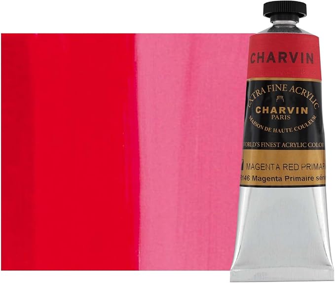Charvin Extra Fine Professional Acrylic Paint - Image 2