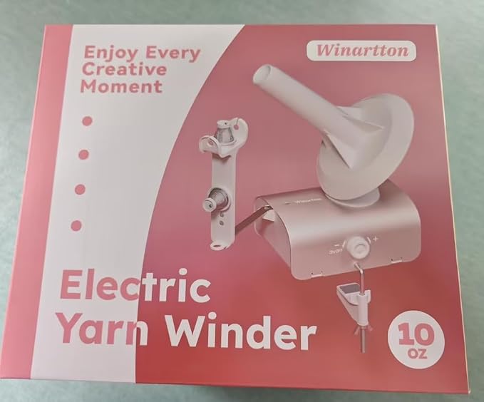Winartton Electric Yarn Winder for Crocheting, Heavy-Duty Yarn Ball Winder 10 - Image 9
