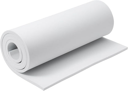 AMZQNART EVA Foam 10mm, Cosplay Foam Roll 16 x 59in White, Suitable by AMZQNART