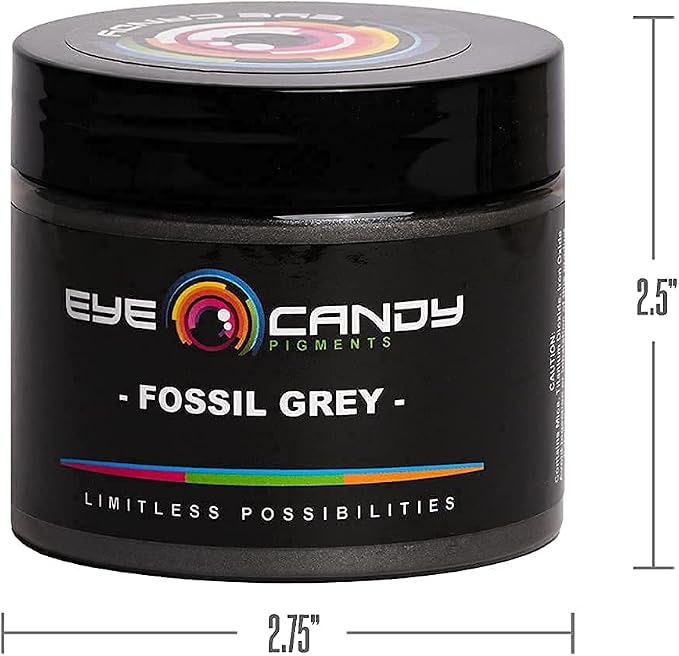Eye Candy Pigments Premium Grey Mica Powder - Image 8