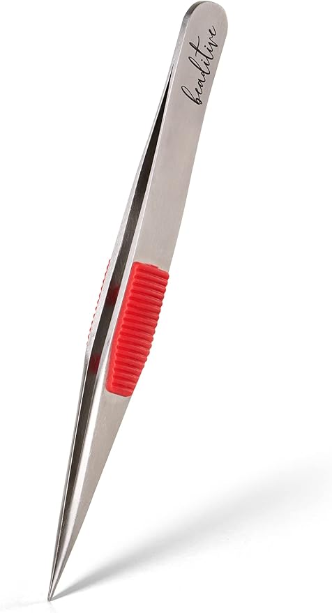 Beaditive High Precision Heavy-Duty Tweezers by Beaditive