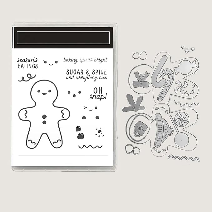 2025-2026 Stamps and Dies for Card Making, Stamps and Dies Set 2025 for by HITKUZ