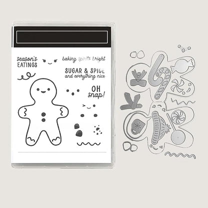 2025-2026 Stamps and Dies for Card Making, Stamps and Dies Set 2025 for by HITKUZ