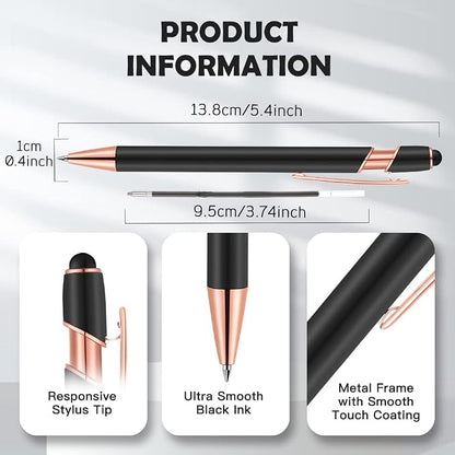 12 PCS 2 in 1 Stylus Ballpoint Pen - Image 8