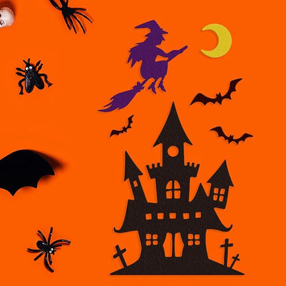 Metal Die Cuts Halloween Castle Witch Bat Cutting Dies Embossing Stencil - Image 5