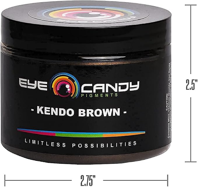 Eye Candy Pigments Premium Brown Mica Powder - Image 8