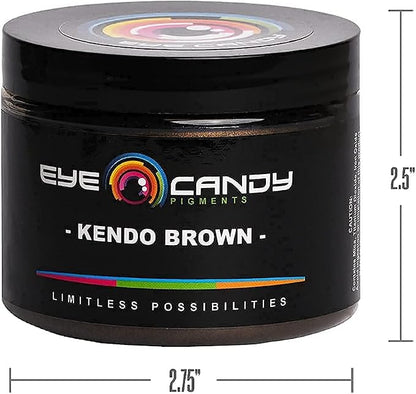 Eye Candy Pigments Premium Brown Mica Powder - Image 8