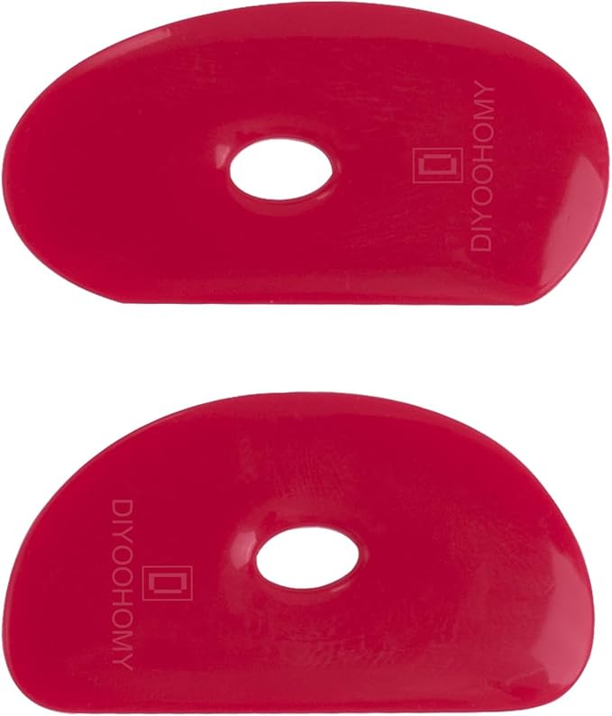 DIYOOHOMY Pottery Ribs for Pottery Tools and Clay Tools, Soft Silicone Ceramic by DIYOOHOMY