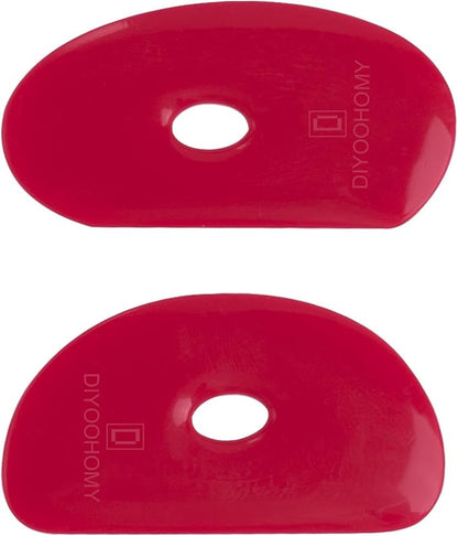 DIYOOHOMY Pottery Ribs for Pottery Tools and Clay Tools, Soft Silicone Ceramic by DIYOOHOMY