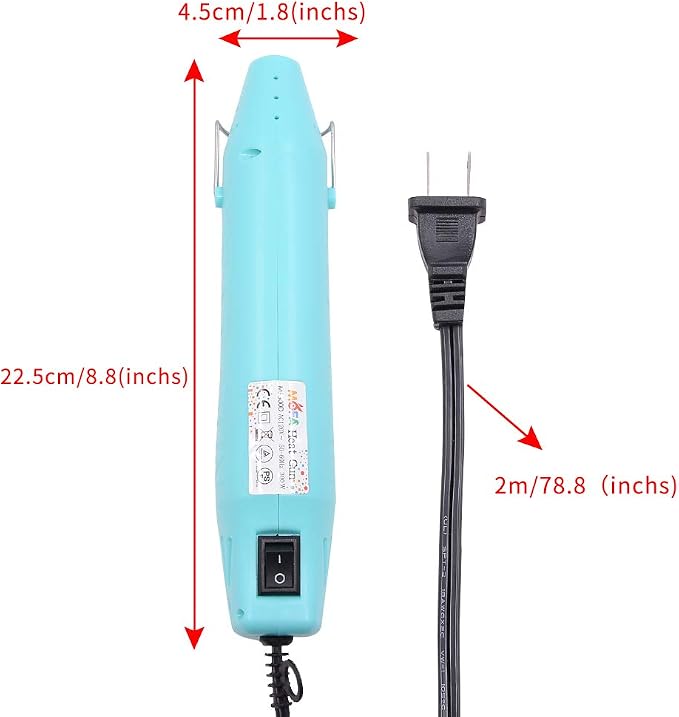 mofa Resin Heat gun, 6.6ft Cable 300W Hot Air Gun - Image 2
