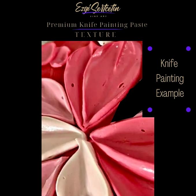 Premium Palette Knife Painting Paste|Texture Paste|Authentic Bright - Image 4