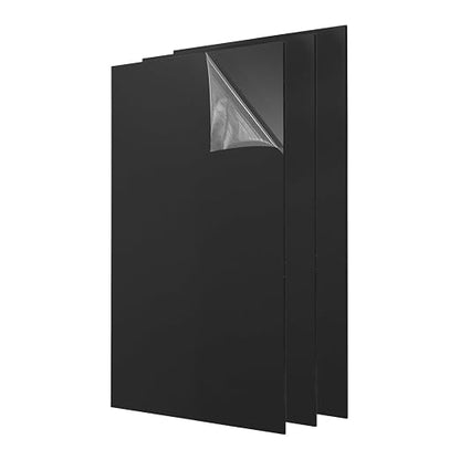 uxcell 3Pcs Acrylic Sheets 12x6 Inch Acrylic Panel 1/8 Inch-3mm Plastic Board by uxcell