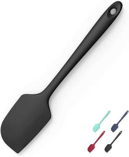600°F Heat Resistant Silicone Spatula, Doosu High Temp Flexible Kitchen Rubber by Doosu