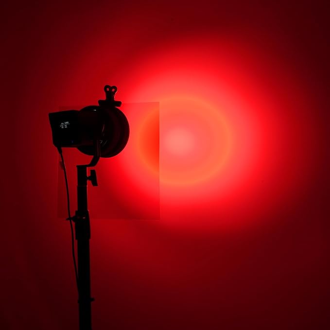 Lystaii 9pcs Christmas Lighting Gel Filter 11.8 x 11.8 Inches Gel Light Filter - Image 5