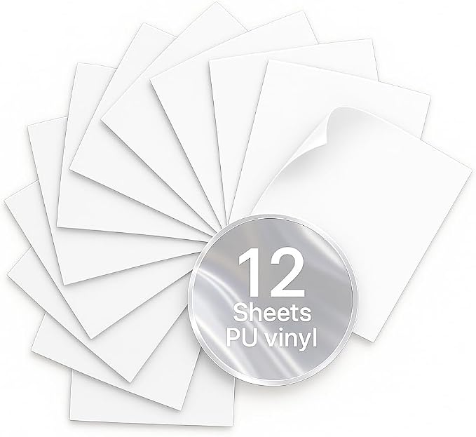 White PU Heat Transfer Vinyl, Compatible by Unknown