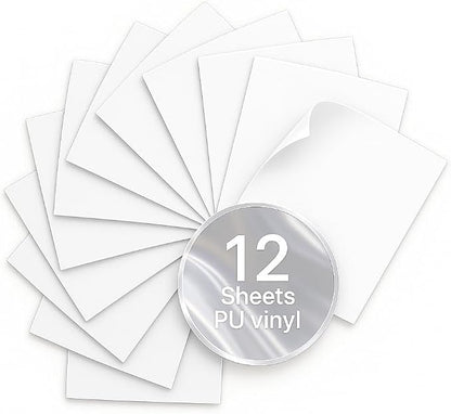 White PU Heat Transfer Vinyl, Compatible by Unknown