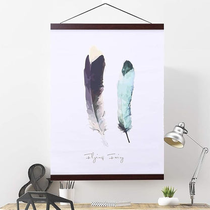 Ywlake Magnetic Poster Hanger, 20x28 20 x 30 20x24 Poster Frame Wood Wooden by Ywlake