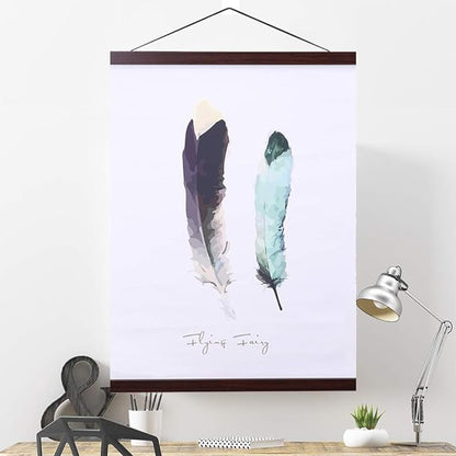 Ywlake Magnetic Poster Hanger, 13x19 13x17 13x19 Poster Frame Wood Wooden by Ywlake