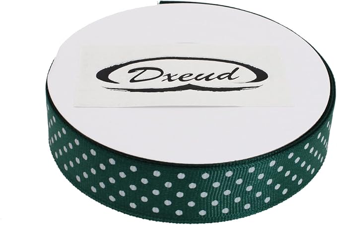 Polka Dot Grosgrain Ribbon 25 Yard Each Roll 100% Polyester - Image 3
