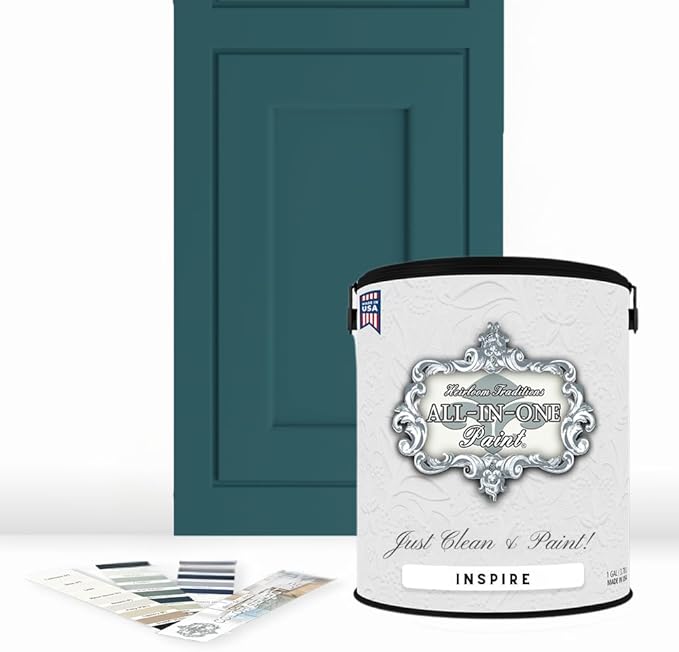 ALL-IN-ONE Paint, Durable cabinet and furniture paint. Built in primer and top by HeirloomTraditionsPaint